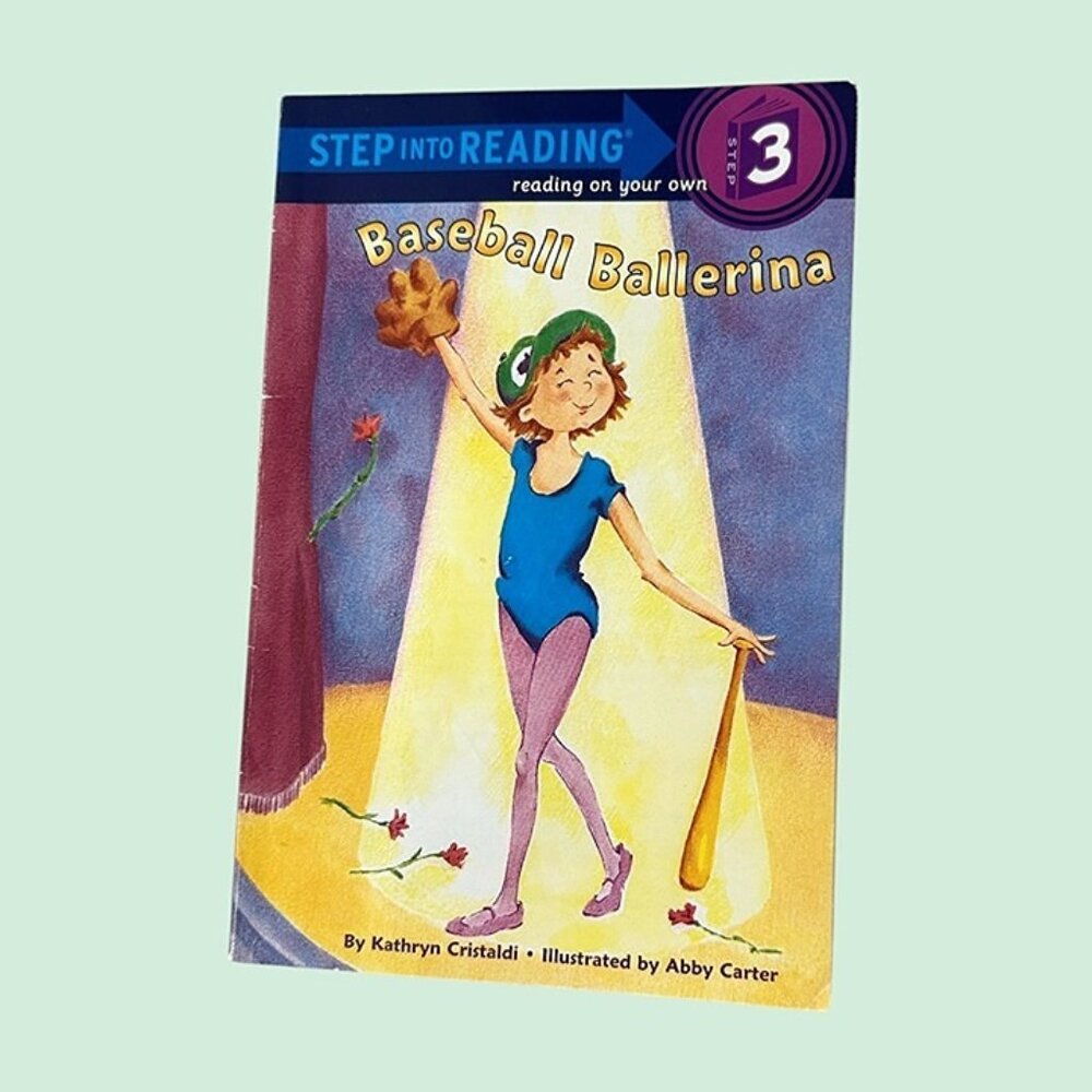 Step into Reading Baseball Ballerina Book